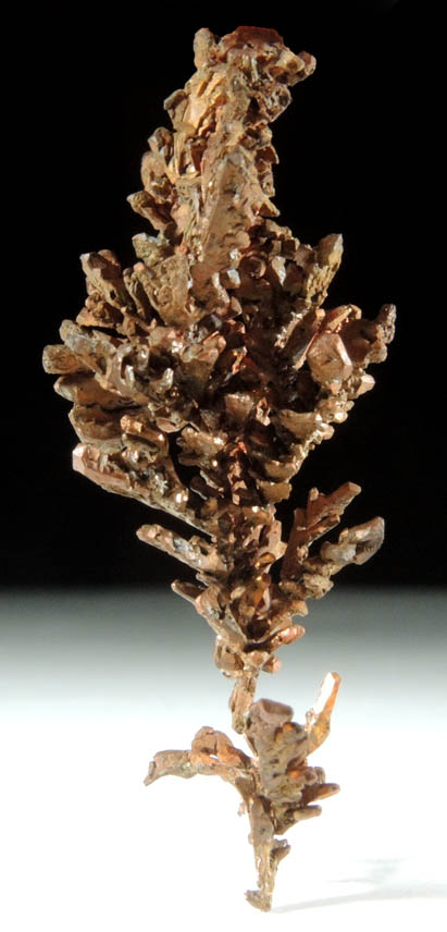 Copper (naturally crystallized native copper) from Emke Mine, Onganja, Seeis, Khomas, Namibia