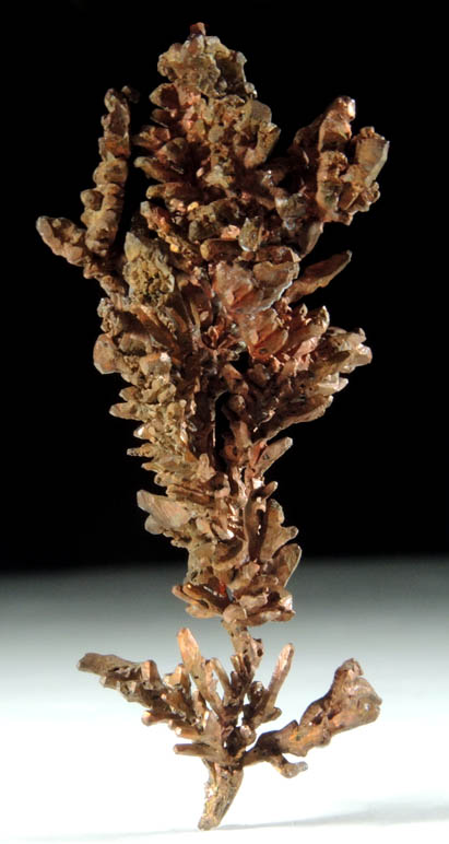 Copper (naturally crystallized native copper) from Emke Mine, Onganja, Seeis, Khomas, Namibia