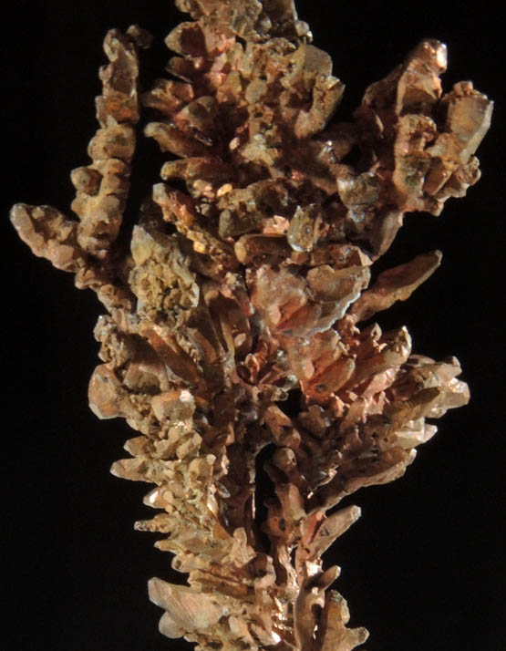 Copper (naturally crystallized native copper) from Emke Mine, Onganja, Seeis, Khomas, Namibia