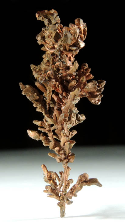 Copper (naturally crystallized native copper) from Emke Mine, Onganja, Seeis, Khomas, Namibia