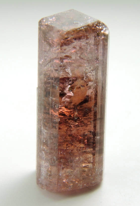 Elbaite var. Rubellite Tourmaline from Cruzeiro Mine, Santa Maria do Suacui, Minas Gerais, Brazil