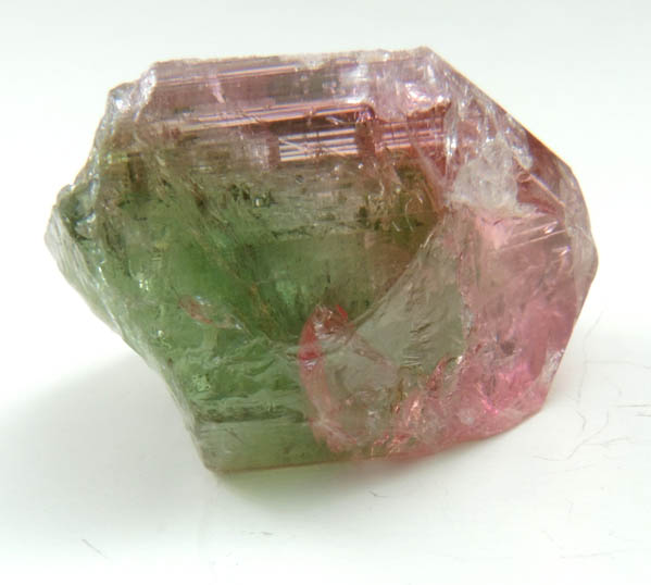 Elbaite Tourmaline (bi-colored) from Minas Gerais, Brazil