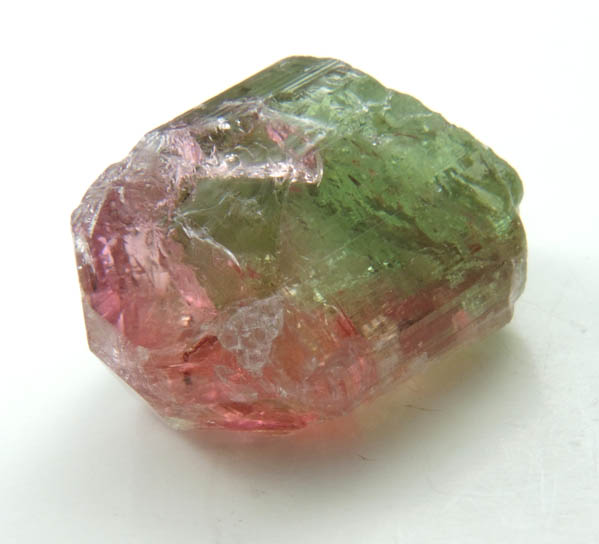 Elbaite Tourmaline (bi-colored) from Minas Gerais, Brazil