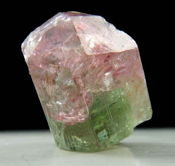 Elbaite Tourmaline (bi-colored) from Minas Gerais, Brazil