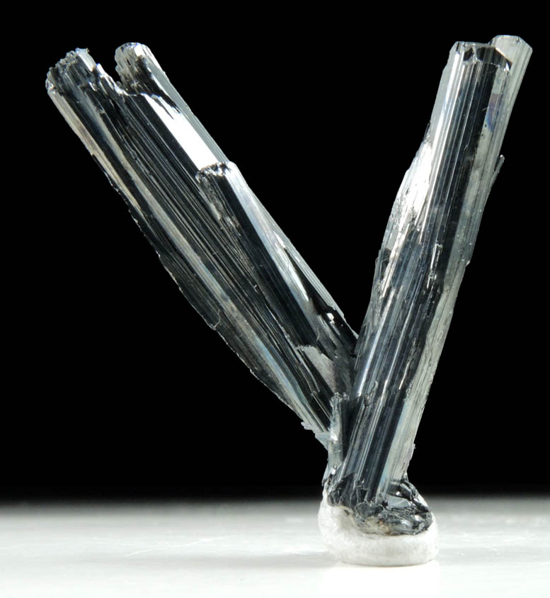 Stibnite from White Cap Mine, Manhattan, Nye County, Nevada