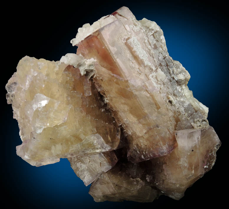 Fluorite with minor Calcite and Barite from Minerva #1 Mine, Cave-in-Rock District, Hardin County, Illinois