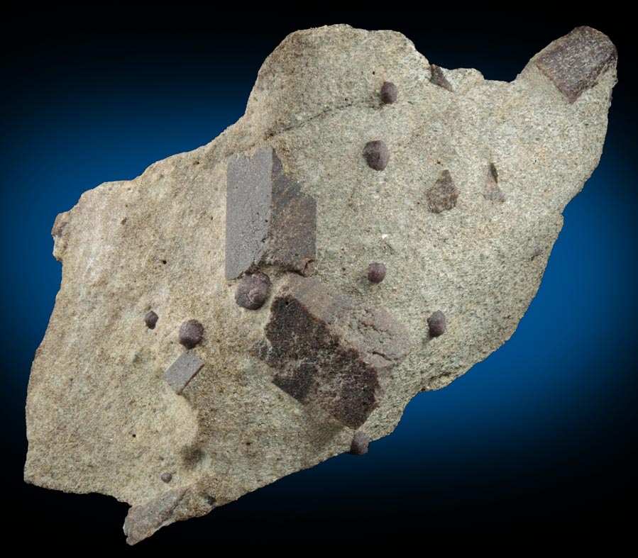 Staurolite with Almandine Garnet from Pond Hill, near Pearl Lake, Lisbon, Grafton County, New Hampshire