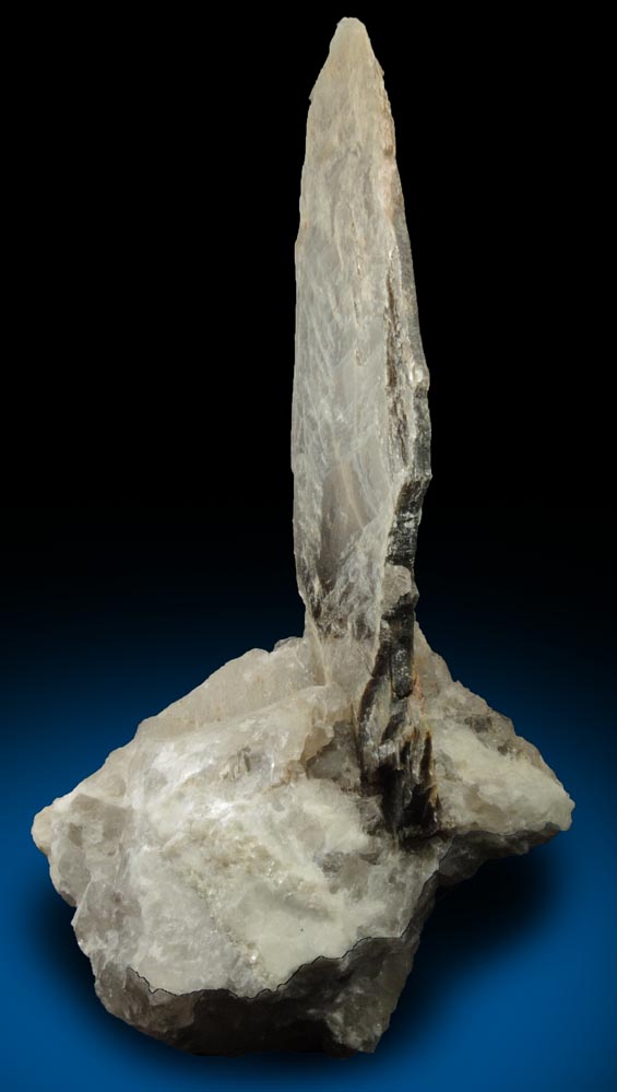 Muscovite Mica on Quartz from Strickland Quarry, Collins Hill, Portland, Middlesex County, Connecticut