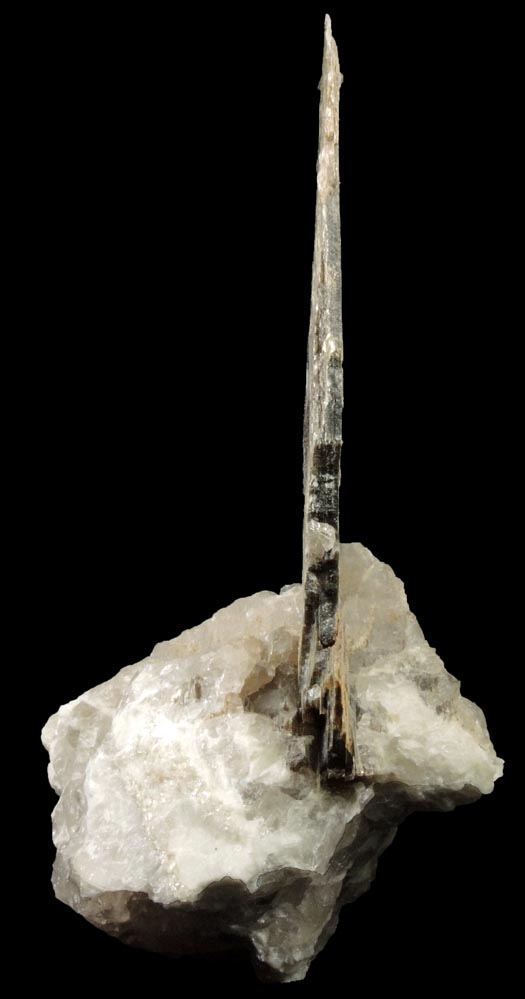 Muscovite Mica on Quartz from Strickland Quarry, Collins Hill, Portland, Middlesex County, Connecticut