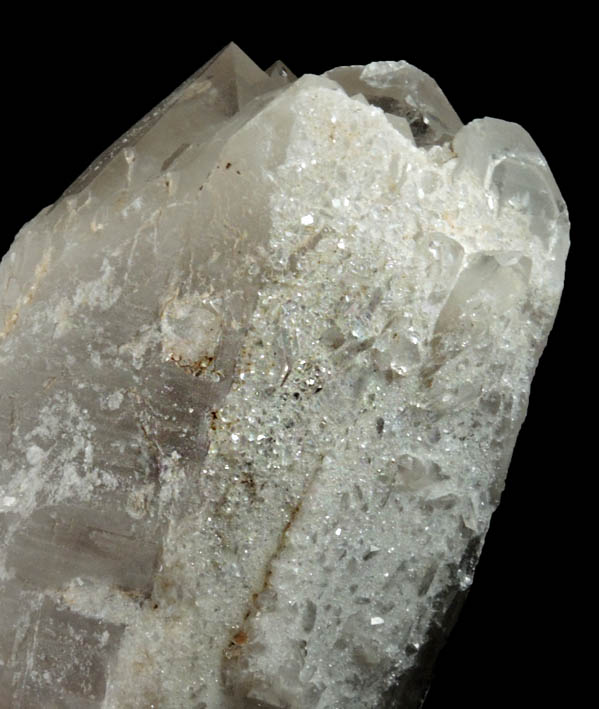 Quartz var. Smoky Quartz from North Moat Mountain, Bartlett, Carroll County, New Hampshire