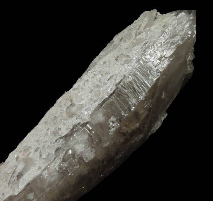 Quartz var. Smoky Quartz from North Moat Mountain, Bartlett, Carroll County, New Hampshire