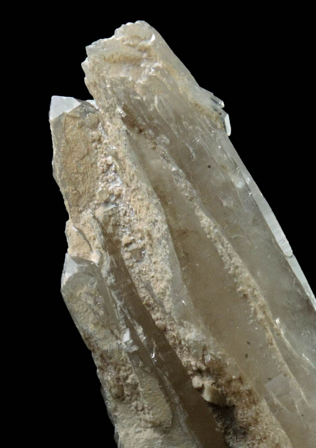 Quartz var. Smoky Quartz from North Moat Mountain, Bartlett, Carroll County, New Hampshire