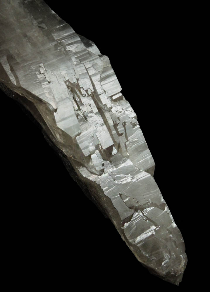 Quartz var. Smoky Quartz from North Moat Mountain, Bartlett, Carroll County, New Hampshire