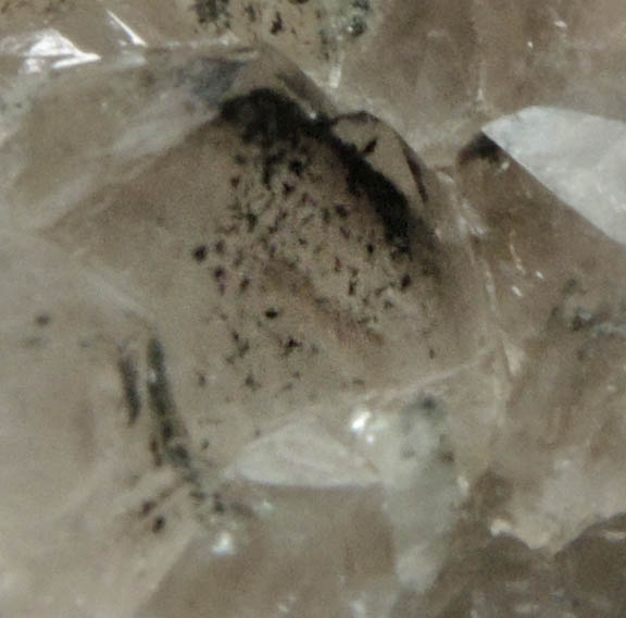 Quartz with Goethite inclusions from Millington Quarry, Bernards Township, Somerset County, New Jersey