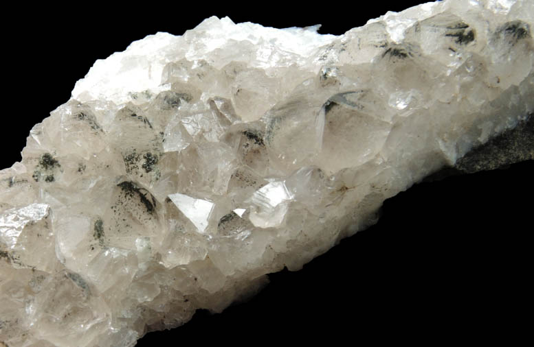 Quartz with Goethite inclusions from Millington Quarry, Bernards Township, Somerset County, New Jersey