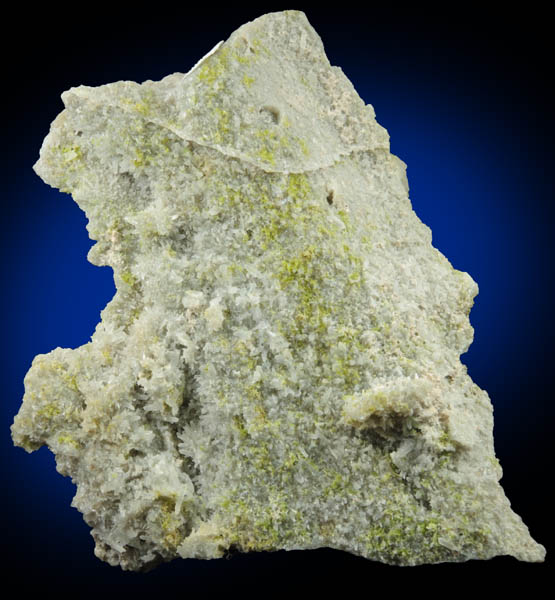 Pyromorphite on Quartz pseudomorphic molds after Barite from Brookdale Mine, Phoenixville District, Chester County, Pennsylvania