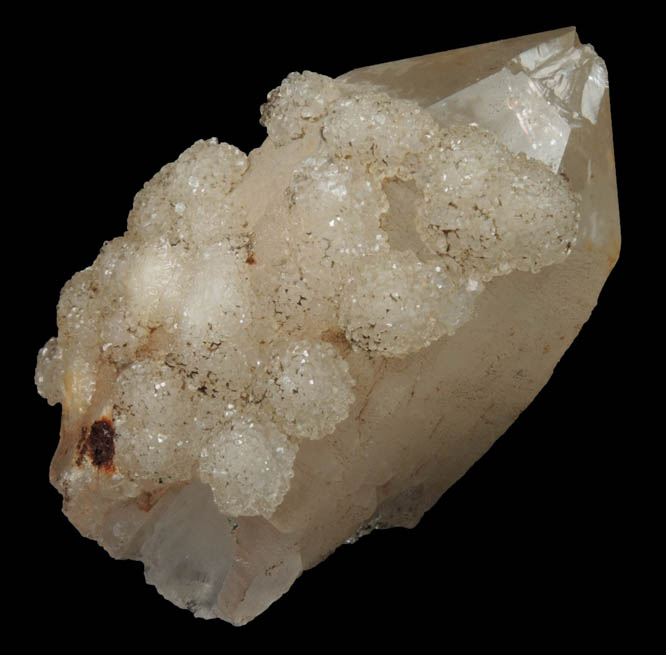 Quartz on Quartz from Brookdale Mine, Phoenixville District, Chester County, Pennsylvania