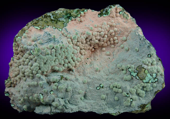 Chrysocolla from Morenci Mine, NW Extension, Clifton District, Greenlee County, Arizona