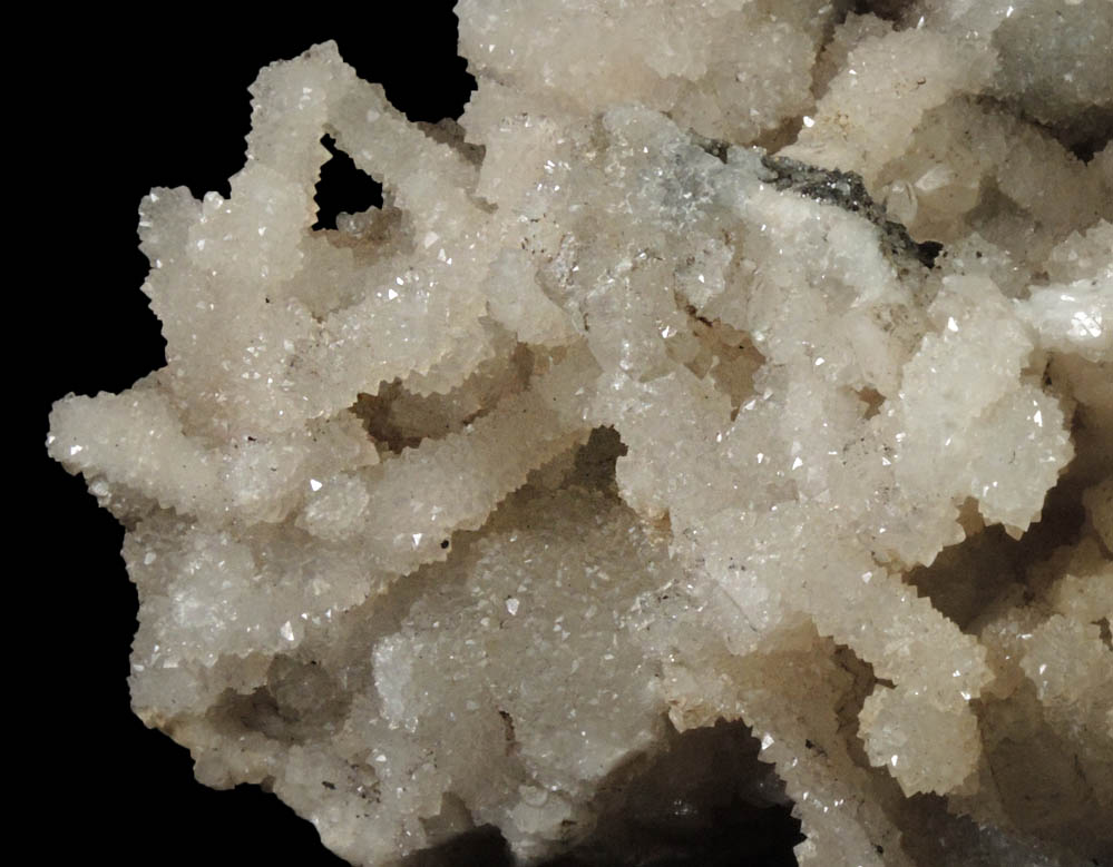 Quartz pseudomorph after Anhydrite from O and G Industries Southbury Quarry, Southbury, New Haven County, Connecticut