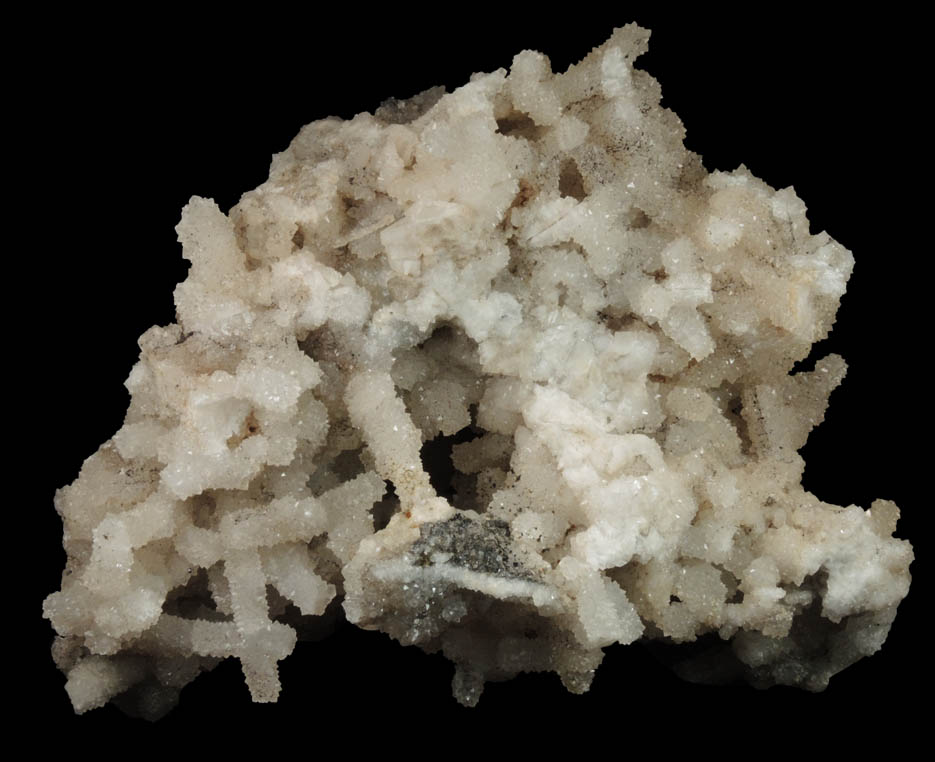 Quartz pseudomorph after Anhydrite from O and G Industries Southbury Quarry, Southbury, New Haven County, Connecticut