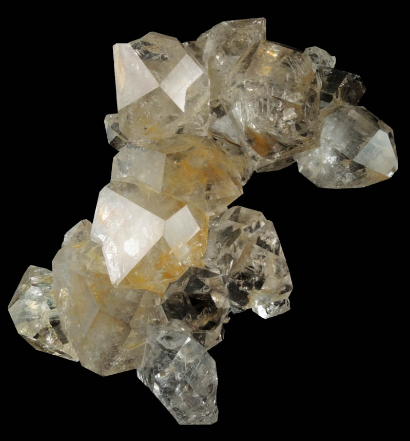 Quartz var. Herkimer Diamonds from Ace of Diamonds Mine, Middleville, Herkimer County, New York