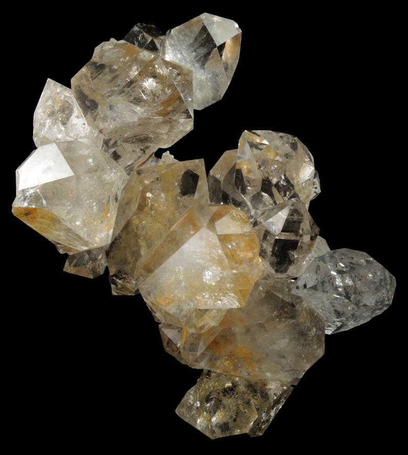 Quartz var. Herkimer Diamonds from Ace of Diamonds Mine, Middleville, Herkimer County, New York