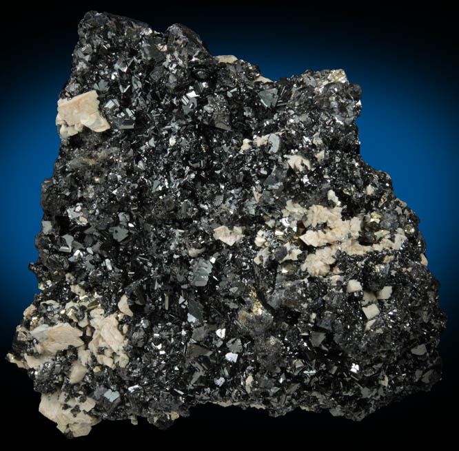 Sphalerite, Pyrite, Quartz, Galena, Dolomite from Eagle Mine, Gilman, Eagle County, Colorado