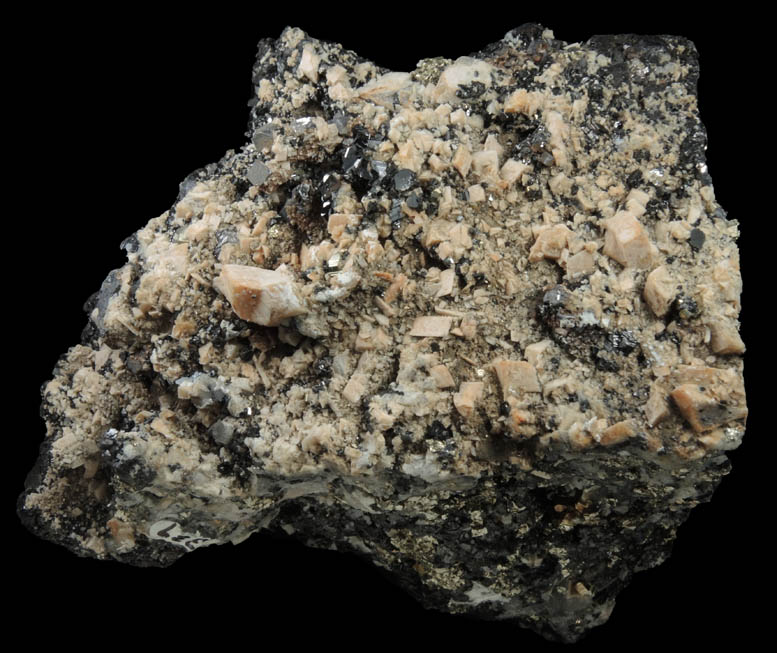 Sphalerite, Pyrite, Quartz, Galena, Dolomite from Eagle Mine, Gilman, Eagle County, Colorado