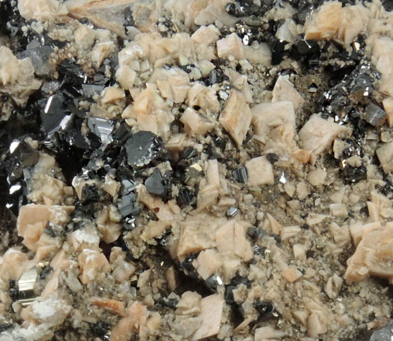 Sphalerite, Pyrite, Quartz, Galena, Dolomite from Eagle Mine, Gilman, Eagle County, Colorado