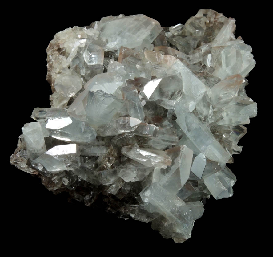 Barite with Hematite inclusions from Frizington, West Cumberland Iron Mining District, Cumbria, England