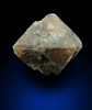 Diamond (2.23 carat translucent dark-gray octahedral uncut diamond) from Zimbabwe