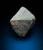Diamond (1.92 carat translucent dark-gray octahedral rough diamond) from Zimbabwe