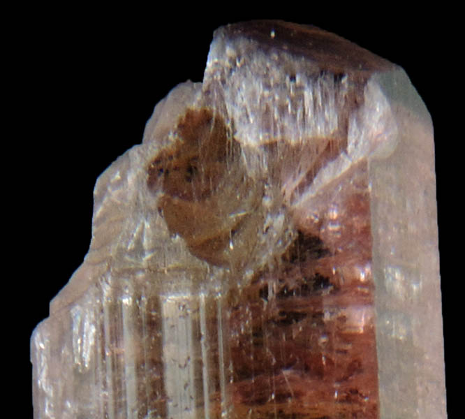 Elbaite var. Rubellite Tourmaline from Cruzeiro Mine, Santa Maria do Suacui, Minas Gerais, Brazil