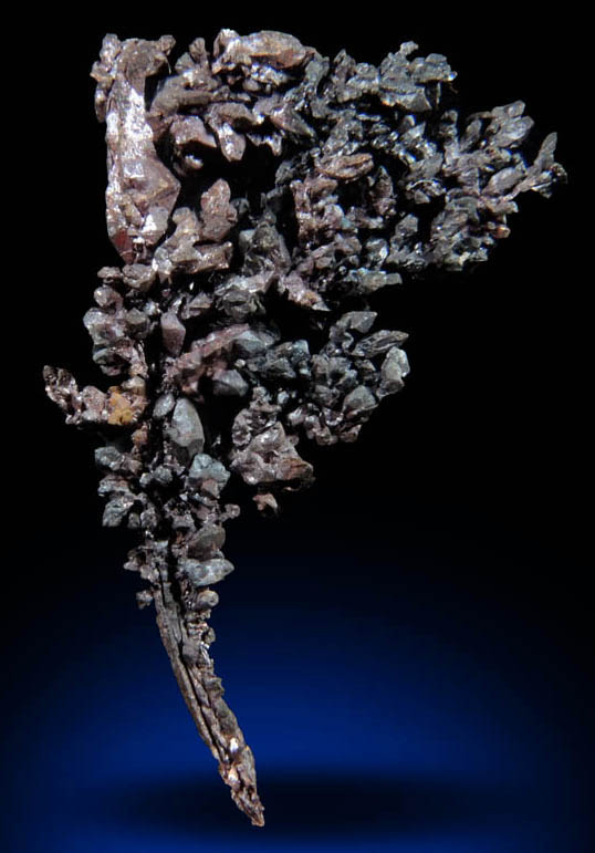 Copper (crystallized native copper) from Onganja Mine, Seeis, Khomas, Namibia