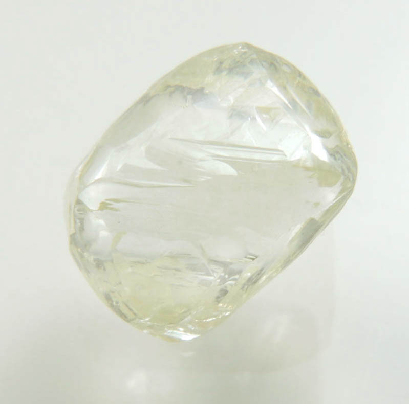 Diamond (3.66 carat gem-quality cuttable yellow octahedral diamond) from Northern Cape Province, South Africa