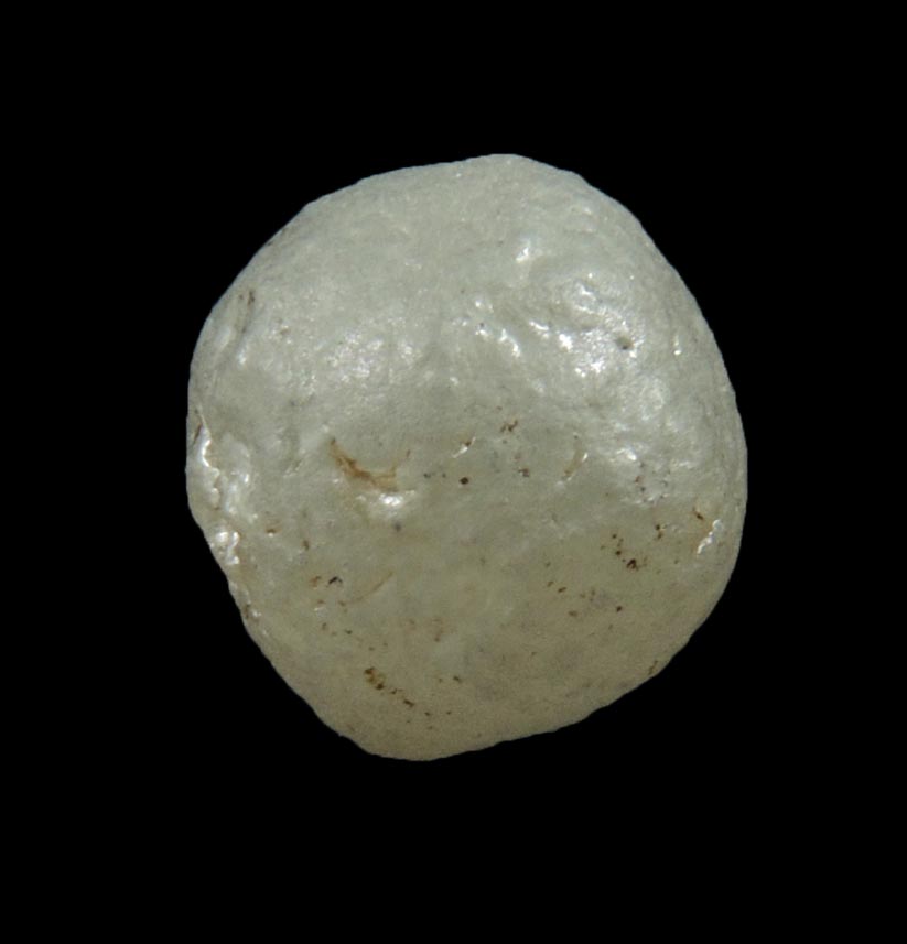 Diamond (2.79 carat gray spherical ballas crystal) from Paraguassu River District, Bahia, Brazil