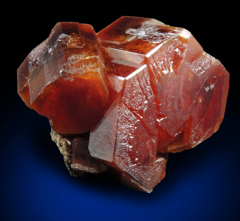 Vanadinite from Mibladen, Haute Moulouya Basin, Zeida-Aouli-Mibladen belt, Midelt Province, Morocco