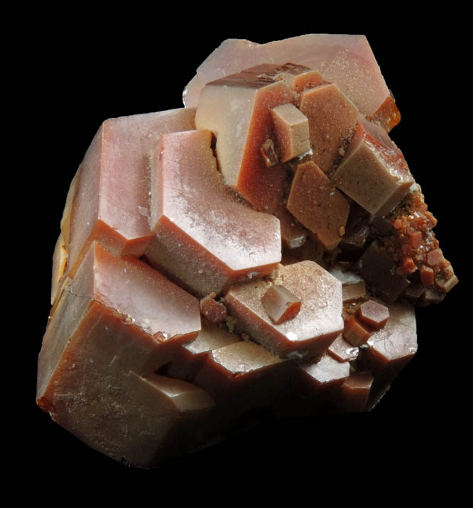 Vanadinite from Mibladen, Haute Moulouya Basin, Zeida-Aouli-Mibladen belt, Midelt Province, Morocco