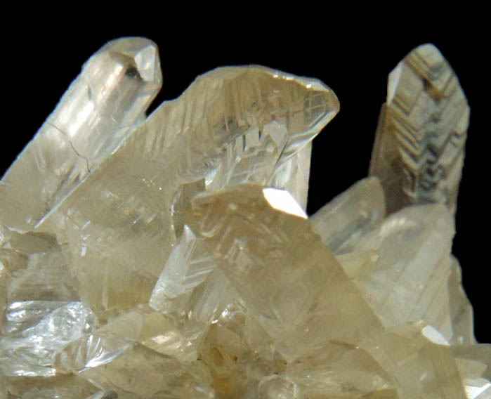 Cerussite (V-twinned crystals) from Touissit Mine, 21 km SSE of Oujda, Jerada Province, Oriental, Morocco