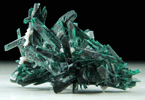 Brochantite from Milpillas Mine, Cuitaca, Sonora, Mexico