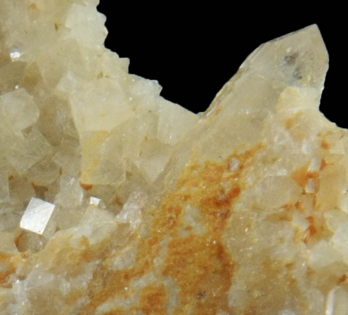 Woodhouseite with Quartz from Champion Mine, 6 km WSW of White Mountain Peak, White Mountains, Mono County, California (Type Locality for Woodhouseite)