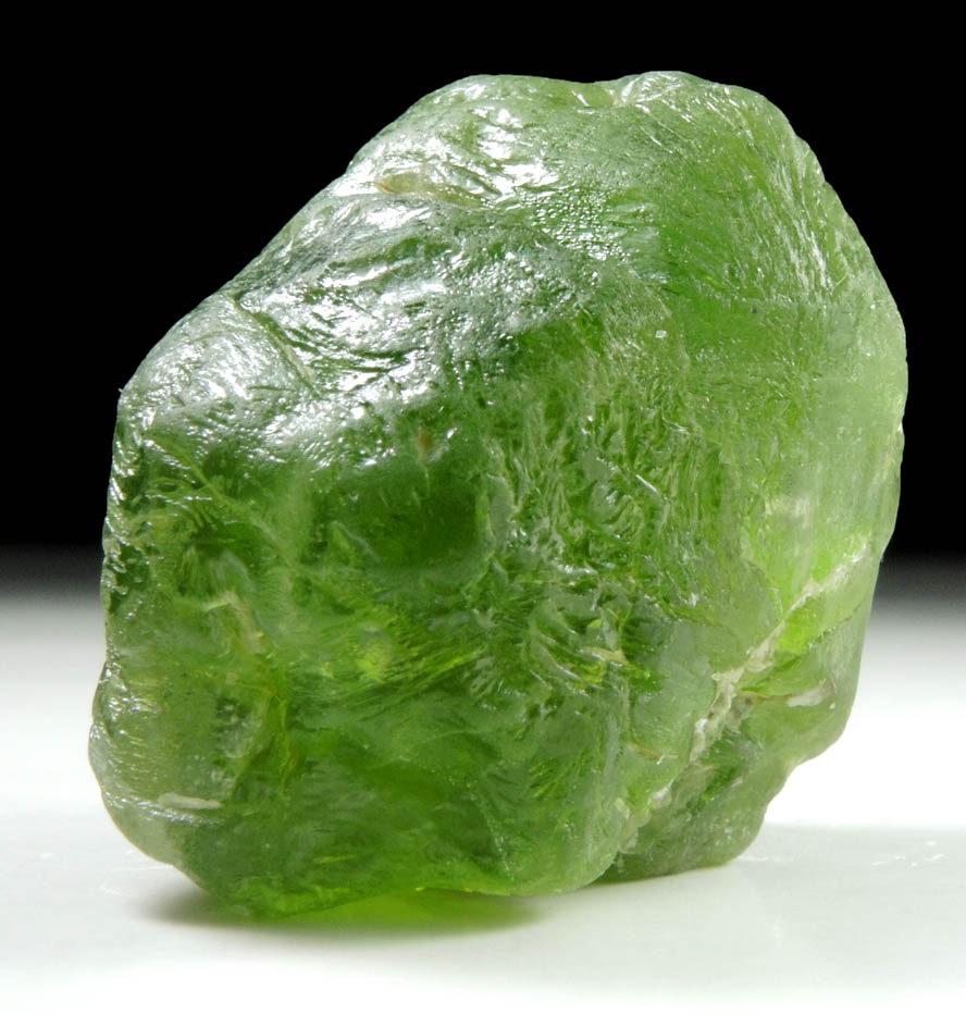 Peridot Crystal (gem variety of the mineral Forsterite) from Suppat, Naran-Kagan Valley, Kohistan District, Khyber Pakhtunkhwa (North-West Frontier Province), Pakistan