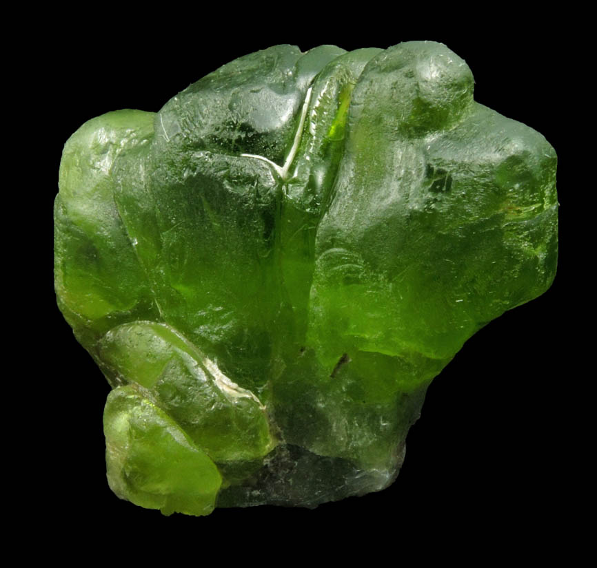 Forsterite var. Peridot from Suppat, Naran-Kagan Valley, Kohistan District, Khyber Pakhtunkhwa (North-West Frontier Province), Pakistan