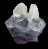 Fluorite with Calcite from railroad cut near Thomaston Dam, Litchfield County, Connecticut