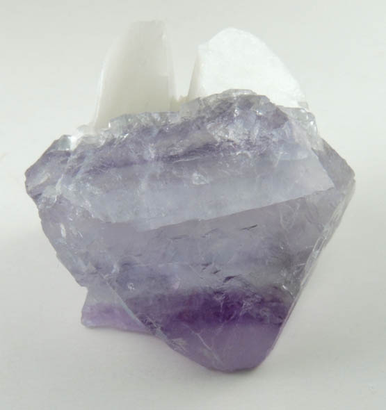 Fluorite with Calcite from railroad cut near Thomaston Dam, Litchfield County, Connecticut