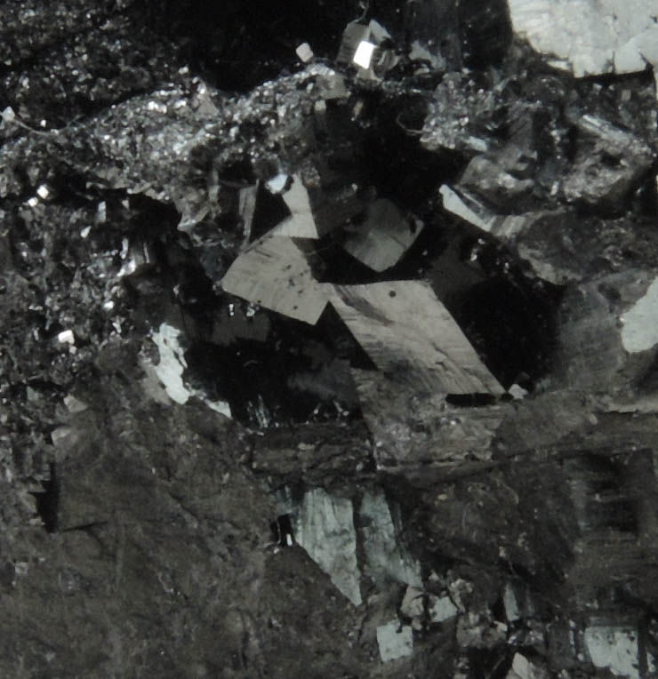 Bixbyite from N'Chwaning II Mine, Kalahari Manganese Field, Northern Cape Province, South Africa