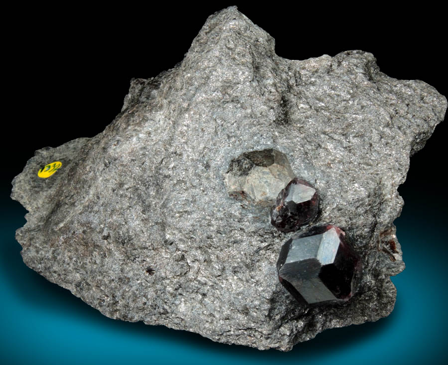 Almandine Garnet from Garnet Ledge, east shore of Stikine River Delta, 11 km north of Wrangell, Alaska