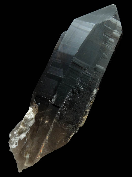 Quartz var. Smoky Quartz (Dauphin Law Twins) from Moat Mountain, west of North Conway, Carroll County, New Hampshire