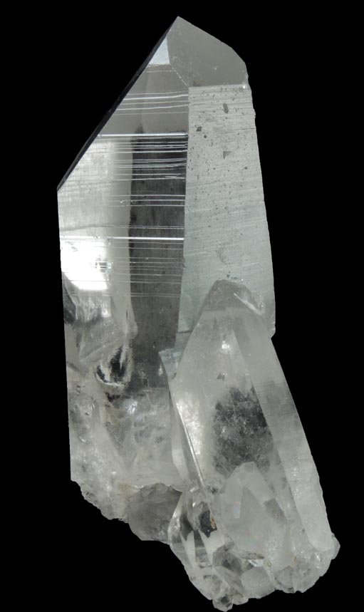 Quartz Crystals from Coleman's Mine, Miller's Mountain, Jessieville, Garland County, Arkansas