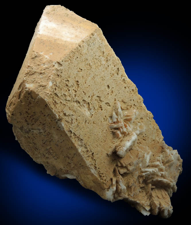 Microcline (twinned following the Baveno Law) from Moat Mountain, west of North Conway, Carroll County, New Hampshire